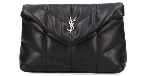 saint laurent quilted pouch|saint laurent side bag.